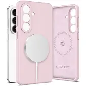 Tech-Protect MagSafe-etui i silikon for Samsung Galaxy S26+ - Rosa