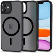 Tech-Protect MagMat MagSafe iPhone 11 Veske - matt svart