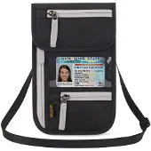 24hShop Reiselommebok med RFID-beskyttelse - Sort
