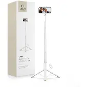 Tech-Protect Selfie Stick L09S med stativ - hvit