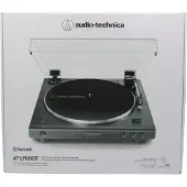 Audio-Technica AT-LP60XBT, Beltedrevet platespiller, Fullautomatisert, Sort, Aluminium, 33 1/3,45 RPM, 33 1/3,45 RPM