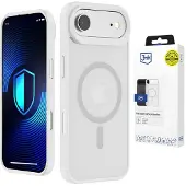 3mk Protection 3mk Smoke MagCase for iPhone Air - hvit-gjennomsiktig