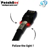PatchSee 5 m, patchkabel FTP CAT 6a svart 1