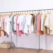 24hShop Teleskopisk klesstativ 144 - 270 cm