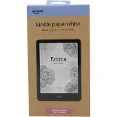 Amazon Kindle Paperwhite - 12. generasjon - eBook-leser - 16 GB - 7" monokrom Paperwhite - berøringsskjerm - Bluetooth, Wi-Fi - bringebær - Lockscr...