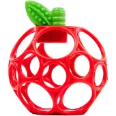 Oball Biteball - Apple - Rød - - OneSize - Bitering