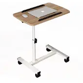 24.Se Hev- og senkbart laptopbord med hjul