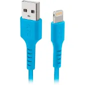 SBS TECABLEUSBIP589A USB-A - Lightning-kabel - blå