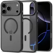 Tech-Protect MagEdge MagSafe-etui for iPhone 17 Pro Max - matt svart