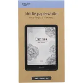 Amazon Kindle Paperwhite - 12. generasjon - eBook-leser - 16 GB - 7 monokrom Paperwhite - berøringsskjerm - Bluetooth, Wi-Fi - svart - Lockscreen Ad-Supported