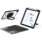 24hShop Avtakbart tastaturdeksel til iPad Pro 11 2024 – Svart