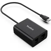 Yealink EHS61 - Adapter for trådløse hodetelefoner for trådløs hodemikrotelefon, VoIP-telefon