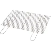 Mustang grillrist med 2 håndtak 60x40 cm / grillrist rustfritt stål / grillnett stor