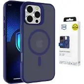 3mk Protection 3mk Smoke MagCase for iPhone 16 Pro - blå-gjennomskinnelig
