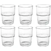 Maku Stablebare drikkeglass 220ml 6-pak