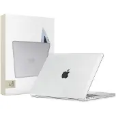 Tech-Protect SmartShell-etui for MacBook Air 13" M2 / M3 / 2022-2024 - Transparent