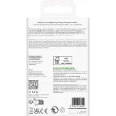 Puro TPE 20W USB-C - Lightning-kabel 3 m - hvit