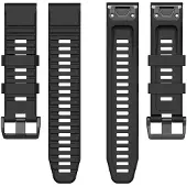 24.Se Silikonarmbånd Garmin Fenix 6X Svart