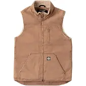 West Coast Choppers Sherpa Lined Canvas Vest
