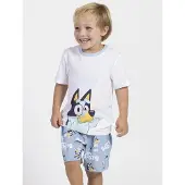 Bluey Kortskjortet Pyjamas-t-skjorte
