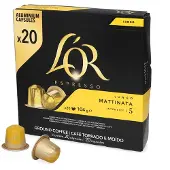 L’OR | Lungo Mattinata - 20 kapsler til Nespresso