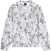 Armani Exchange for man. XM002381AF24635F1146 Beige French Terry Sweatshirt (M), Casual, Cotton