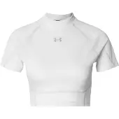 Under Armour Heatgear Elite Crop Mock Kortarmet T-skjorte