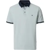 Casamoda Polo Piqué Contrast Lysegrønn Grønn Størrelse