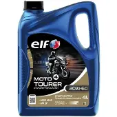 Elf Moto 4 Tourer 20w-60 Syn T 4l Motorolje