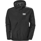 Helly Hansen Seven J Regnjakke, Herre, Black