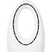 Tristar VE-5717, Bladløs husholdningsvifte, Hvit, Gulv, Bord, Akrylonitril-butadien-styren (ABS), 57,2 dB, 45 m³