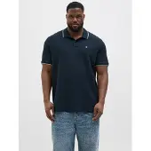 Jack & Jones Austin Plus Size Kortermet Poloskjorte
