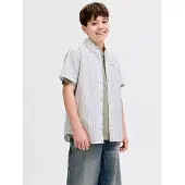 Jack & Jones Devin Stripe Kortarmet Skjorte