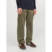 Jack & Jones Kids Bukser - Last - Noos - JPStkane - Olive Natt - - 12 år (152) - Bukser - bomull