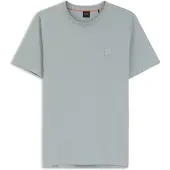 BOSS for man. 50508584 Tales grey T-shirt (S), Casual, Cotton, Short sleeve