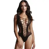 Le Désir Contrast Fencenet Teddy - One Size