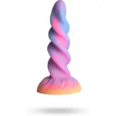 XR Brands Moon Rider Fantasy dildo med glødende enhjørningshorn