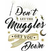 RoomMates Harry Potter MUGGLES QUOTE Wallstickers