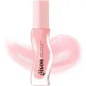 Gisou Honey Infused Lip Oil Clear pink shimmer