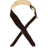 Fender Reversible 2" Semsket Skinn Reim Brun / Brungul