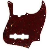 Fender Moderne Jazz Bass Plekterbrett med 10 Hull 4-lags Skilpaddeskall