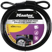 Master Lock 49eurd Stål Kabel 3 Mm