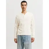 Jack & jones Norrebro Henley Langarmet T-skjorte