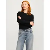 JJXX Celine Gigi Str Solid Langarmet T-skjorte