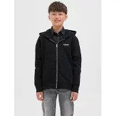 Jack & jones Cardigan - Noos - JjeSoho - Svart m. Logo - - 10 år (140) - Cardigan