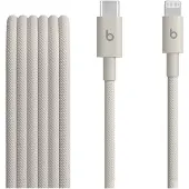 Apple Beats USB-C til Lightning-vevd kabel MDGL4ZM/A - 1.5m - Stein