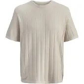 Jack & Jones Ebradley Knit Kortarmet T-skjorte