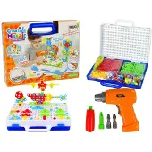 Leantoys Lean Toys Edukacine mosaikk med tilbehør
