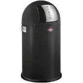 Wesco avfallsbeholder Avfallsbeholder, matt svart, 22l Pushboy Jr.