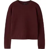 LMTD Genser - Strikk - Short - NlfBynt - Burgundy - - 11-12 år (146-152) - Genser